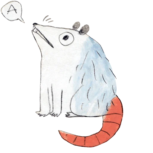 😐 Стикер «osier_forest_opossum» для Telegram