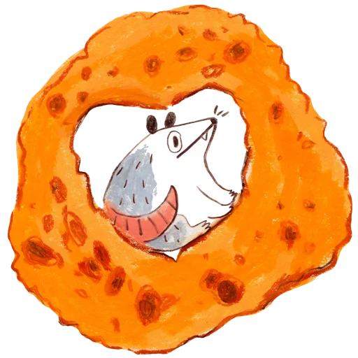 🧡 Стикер «osier_forest_opossum» для Telegram