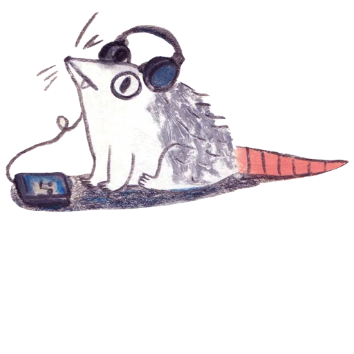 📱 Стикер «osier_forest_opossum» для Telegram