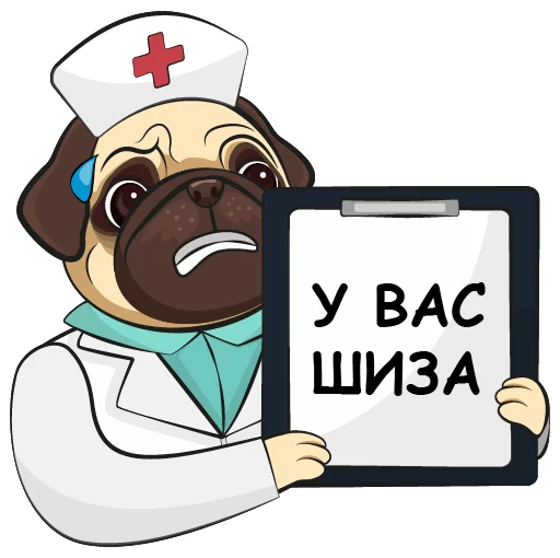 😥 Стикер «Ops Mops» для Telegram
