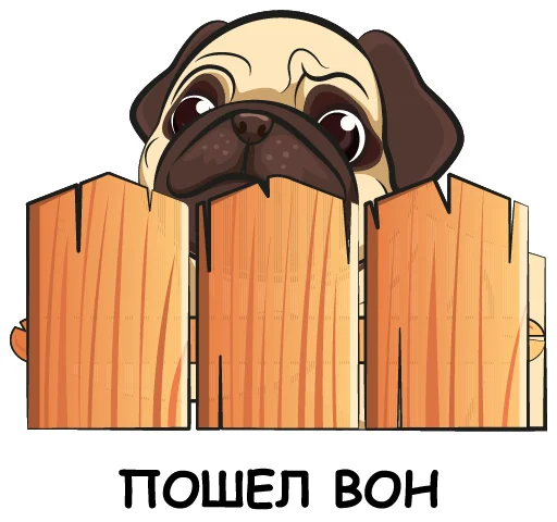 🤨 Стикер «Ops Mops» для Telegram