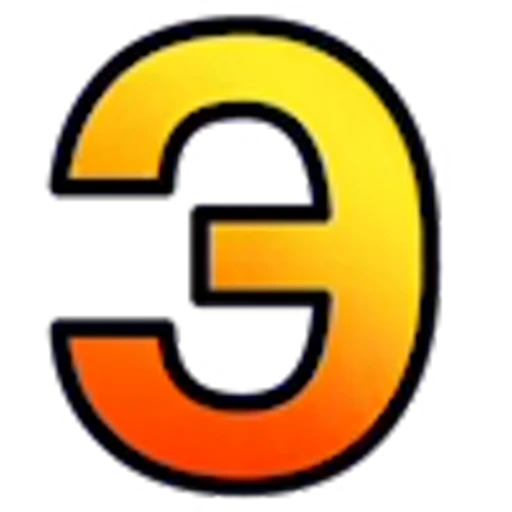 🧡 Эмодзи «Оранжевые буквы с анимированным градиентом» для Telegram