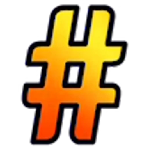 🧡 Эмодзи «Оранжевые буквы с анимированным градиентом» для Telegram