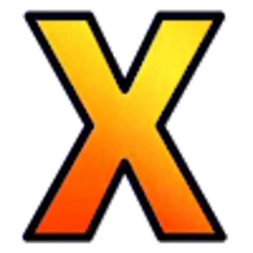 🧡 Эмодзи «Оранжевые буквы с анимированным градиентом» для Telegram
