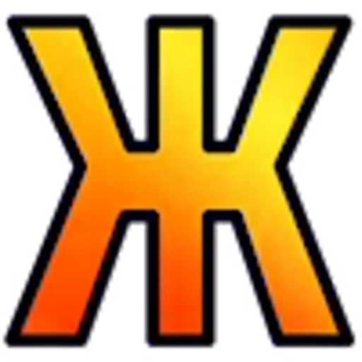 🧡 Эмодзи «Оранжевые буквы с анимированным градиентом» для Telegram