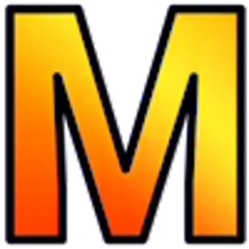 🧡 Эмодзи «Оранжевые буквы с анимированным градиентом» для Telegram