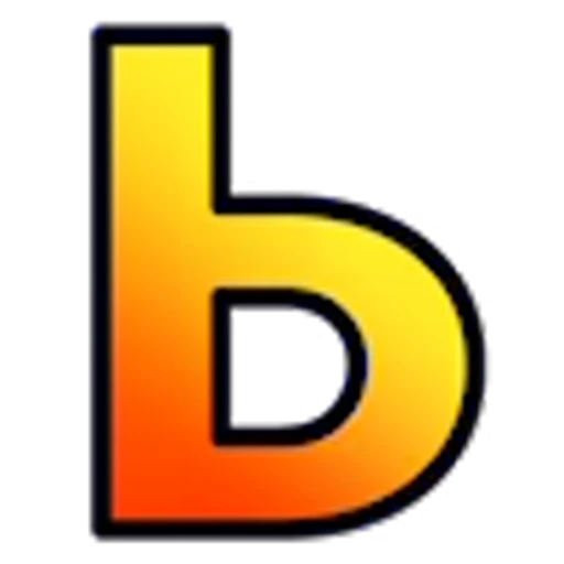 🧡 Эмодзи «Оранжевые буквы с анимированным градиентом» для Telegram