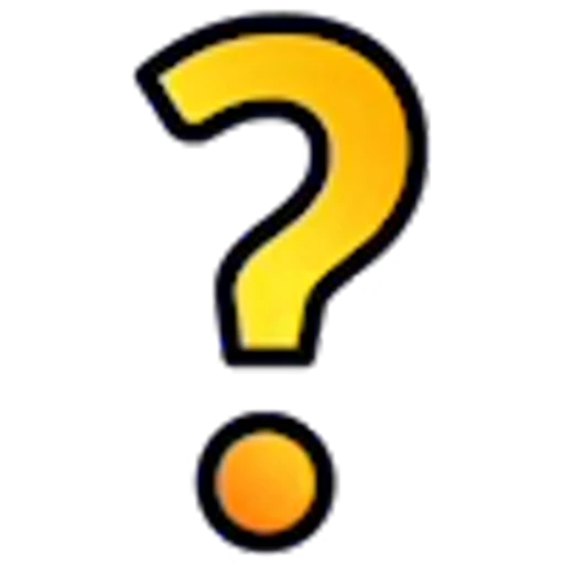 ❓ Эмодзи «Оранжевые буквы с анимированным градиентом» для Telegram