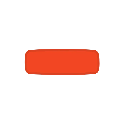 Стикер 52 orange FONT