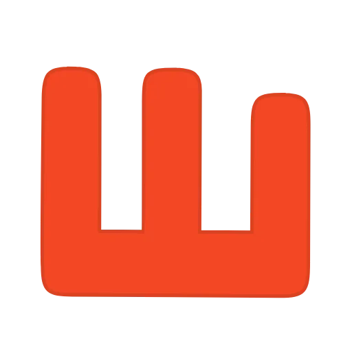 Стикер 26 orange FONT