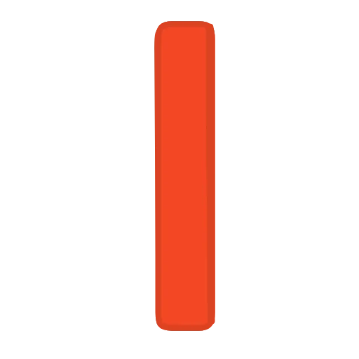Стикер 13 orange FONT