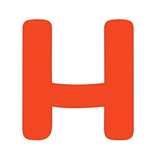 Стикер 15 orange FONT