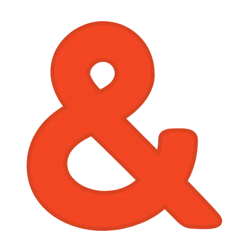 Стикер 59 orange FONT