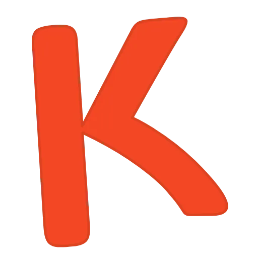 Стикер 12 orange FONT