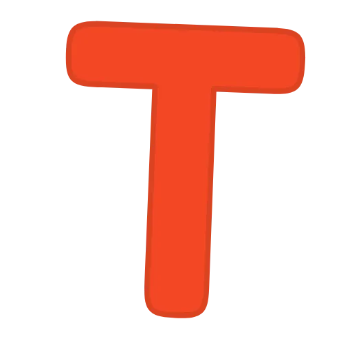 Стикер 20 orange FONT
