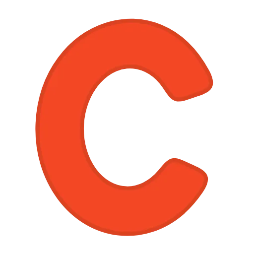 Стикер 19 orange FONT