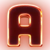 Стикерпак orange letters для Telegram