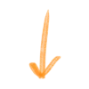 ⬇️ Эмодзи «orange» для Telegram