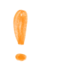 ❗️ Эмодзи «orange» для Telegram