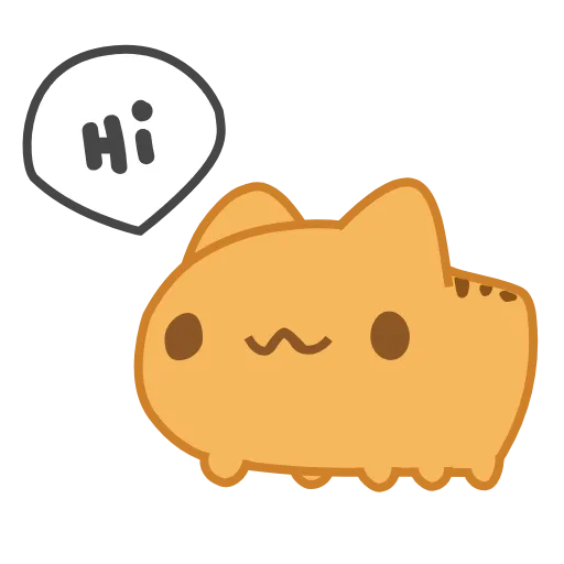 👋 Стикер «Orange Capoo» для Telegram