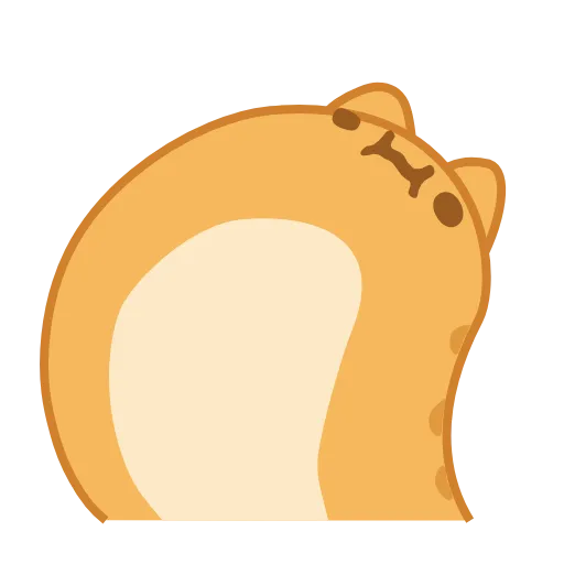 🤪 Стикер «Orange Capoo» для Telegram