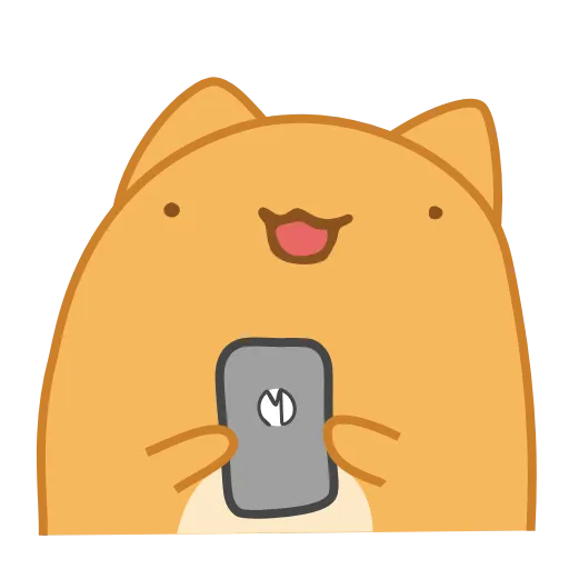 📱 Стикер «Orange Capoo» для Telegram