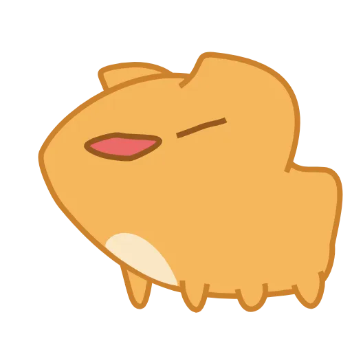 😸 Стикер «Orange Capoo» для Telegram