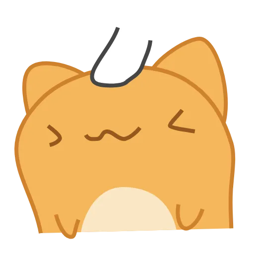 👇 Стикер «Orange Capoo» для Telegram