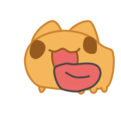 😝 Стикер «Orange Capoo» для Telegram