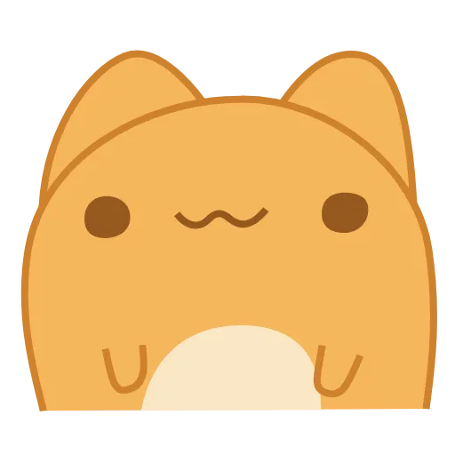 🙂 Стикер «Orange Capoo» для Telegram