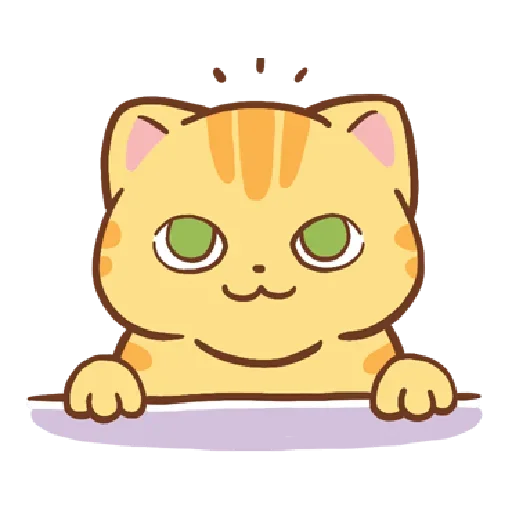 🐱 Стикер «Orange c» для Telegram