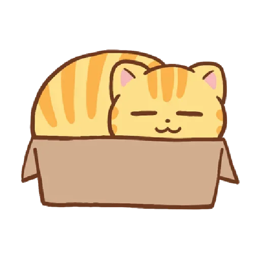 🐱 Стикер «Orange c» для Telegram