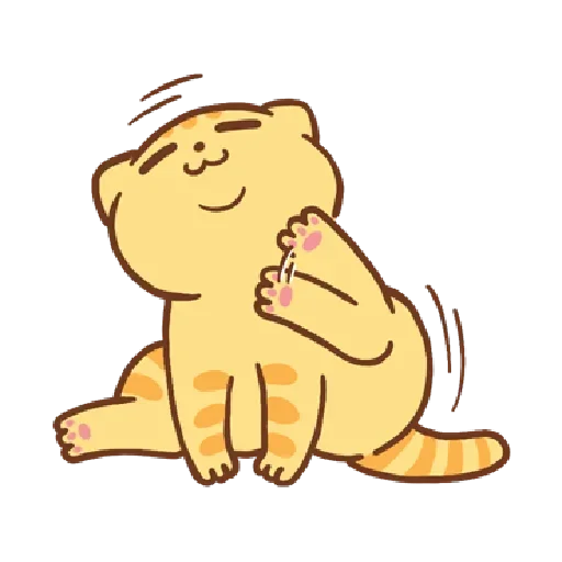 🐱 Стикер «Orange c» для Telegram