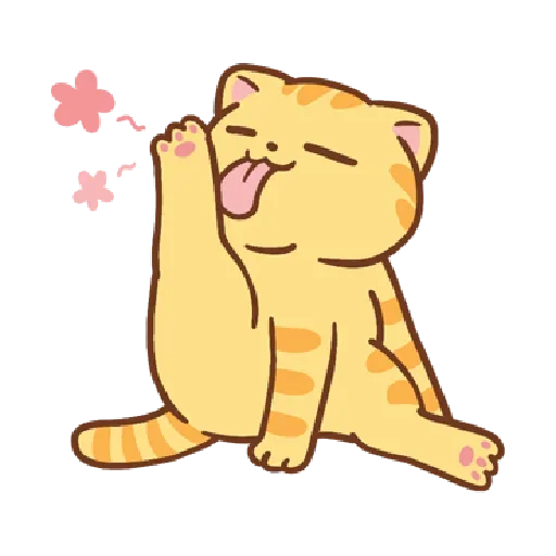 🐾 Стикер «Orange c» для Telegram