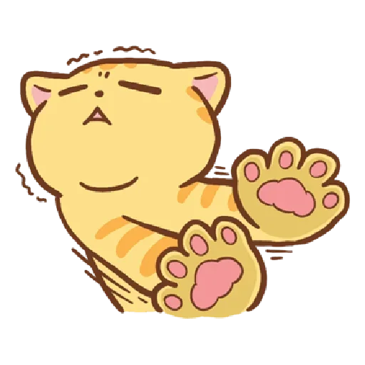 🐱 Стикер «Orange c» для Telegram