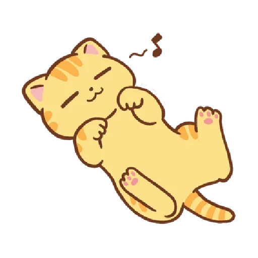 🐱 Стикер «Orange c» для Telegram