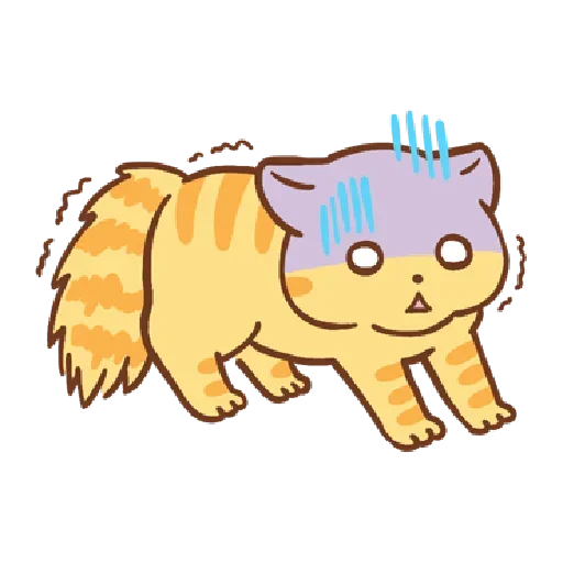 🐱 Стикер «Orange c» для Telegram