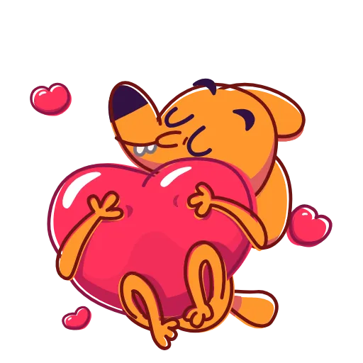 ❤️ Стикер «Doggo» для Telegram