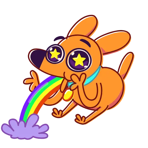 🌈 Стикер «Doggo» для Telegram