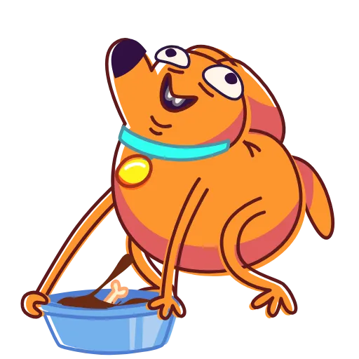 🦴 Стикер «Doggo» для Telegram