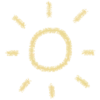 Стикер 30 🌅 Оранжевые миленькие эмоджи
