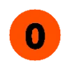 0⃣ Эмодзи «orange font» для Telegram