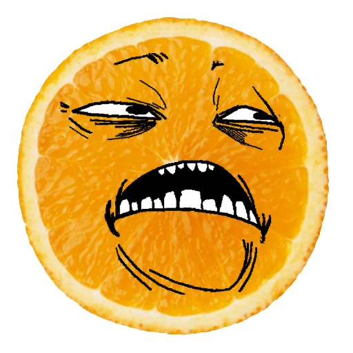 😒 Стикер «Orange pack» для Telegram