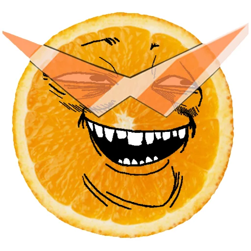 😎 Стикер «Orange pack» для Telegram