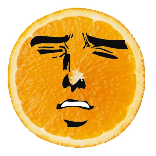 👬 Стикер «Orange pack» для Telegram