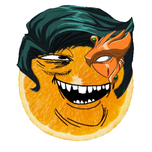 🍊 Стикер «Orange pack» для Telegram