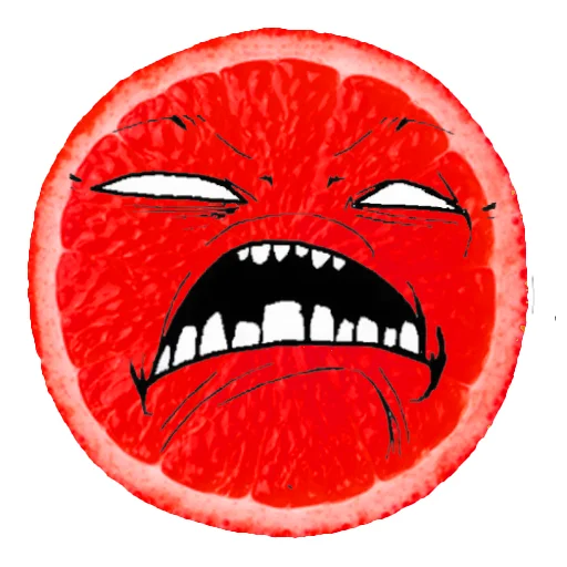 😡 Стикер «Orange pack» для Telegram