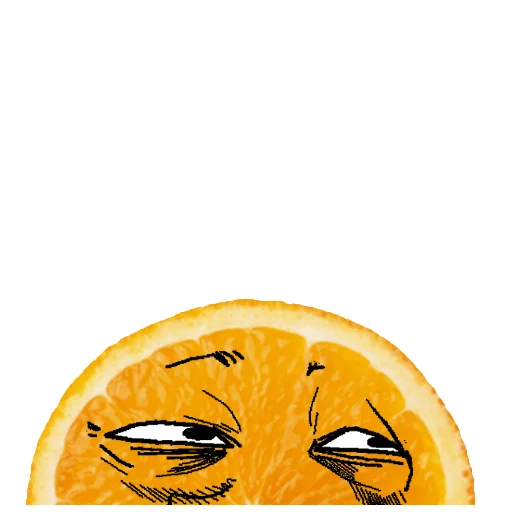 😉 Стикер «Orange pack» для Telegram