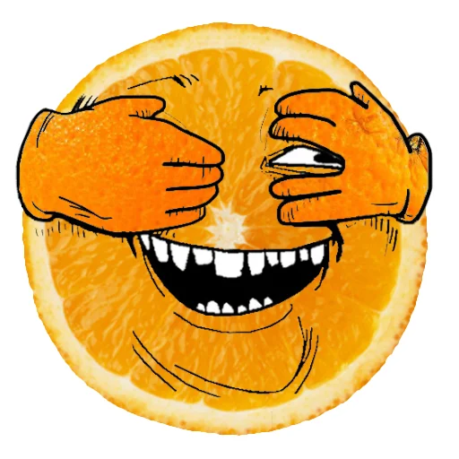 🙈 Стикер «Orange pack» для Telegram