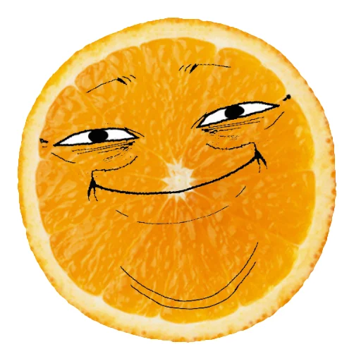 🙁 Стикер «Orange pack» для Telegram